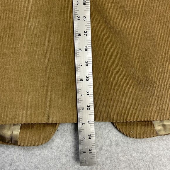 Brooks Brothers Corduroy Blazer Mens 48L Long Brown Two Button Sport Coat Jacket - Picture 6 of 15